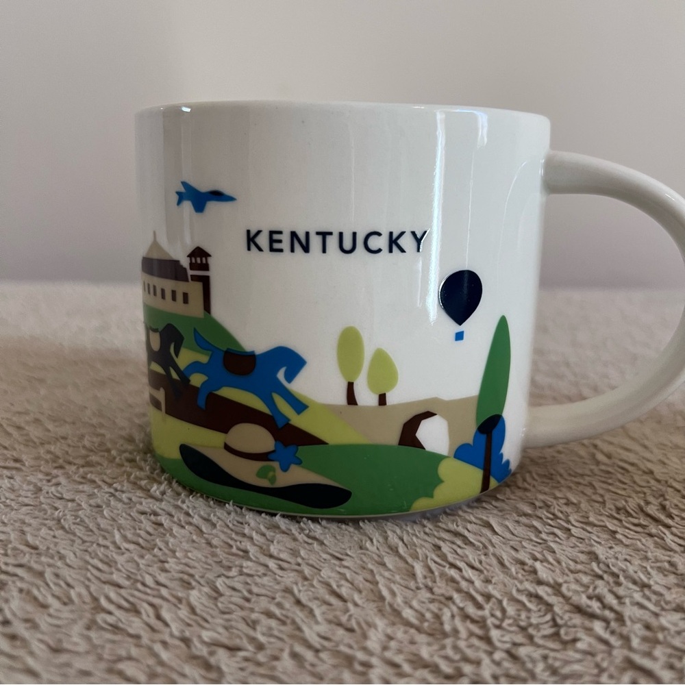 Starbucks "You Are Here" Kentucky Mug YAH 14oz Display Only Collector Cup
